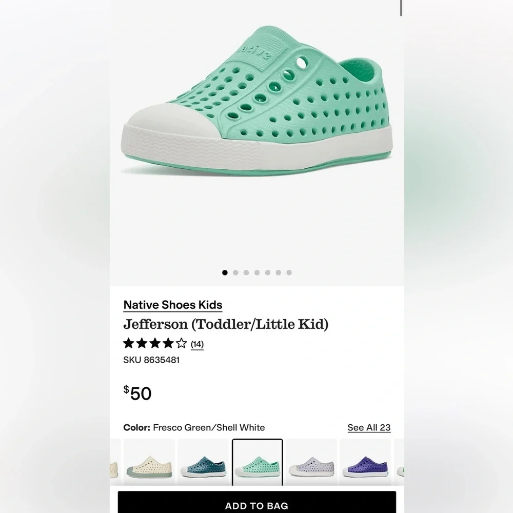💙 Footmates EcoTide + Native Jefferson Shoes Bundle | Size 8 | Summer Must-Haves